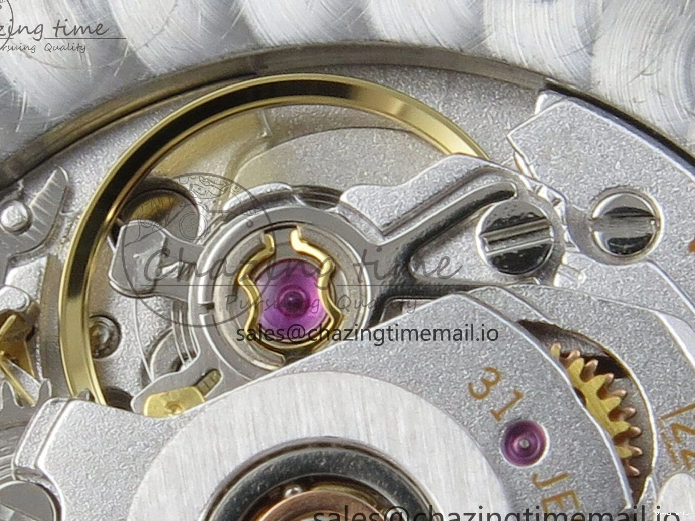 0404 Lightweight DateJust 31 278384RBR THBF 1:1 Best Edition 904L Steel Silver Diamonds Dial Diamonds Bezel on SS Oyster Bracelet HZ Cal. 22